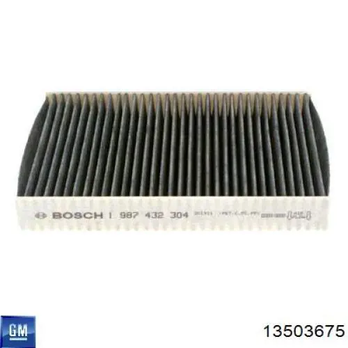 Купить 13503675 General Motors Фильтр салона угольный