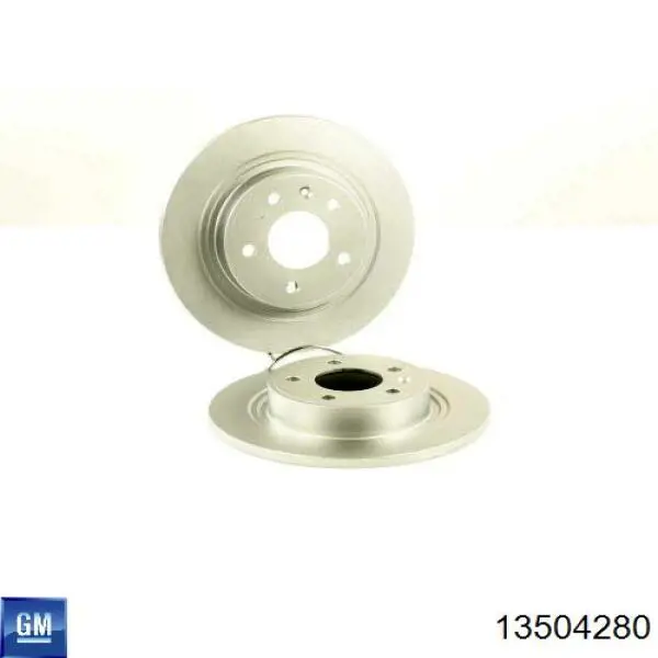 Тормозные диски 13504280 General Motors