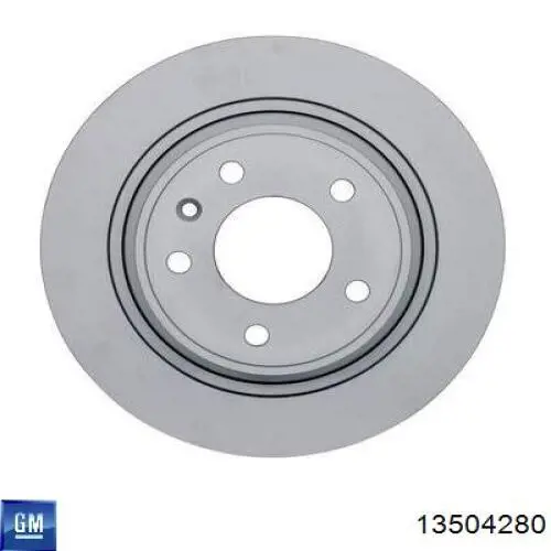 Купить 13504280 General Motors Диск тормозной задний