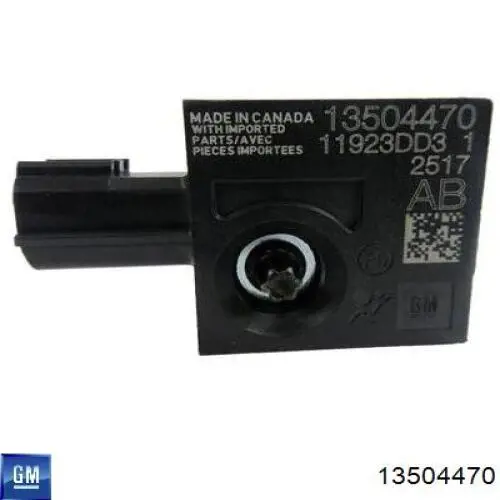 Датчик Эйрбэг передний General Motors 13504470 цена, от 2.53 USD