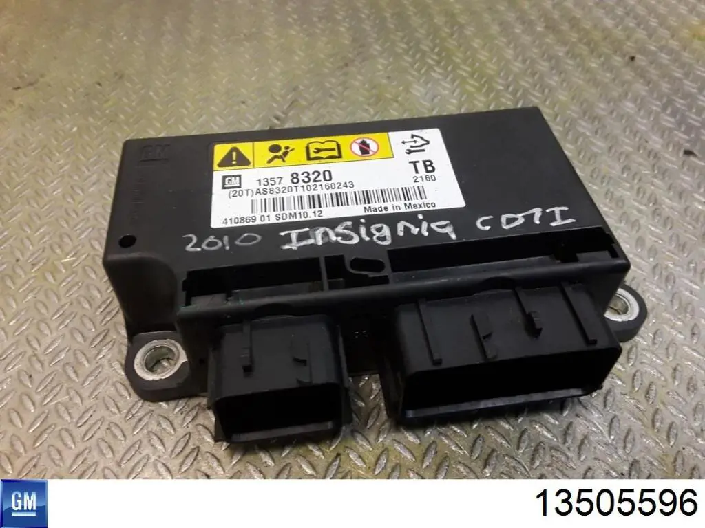 13505596 Opel Блок управления airbag