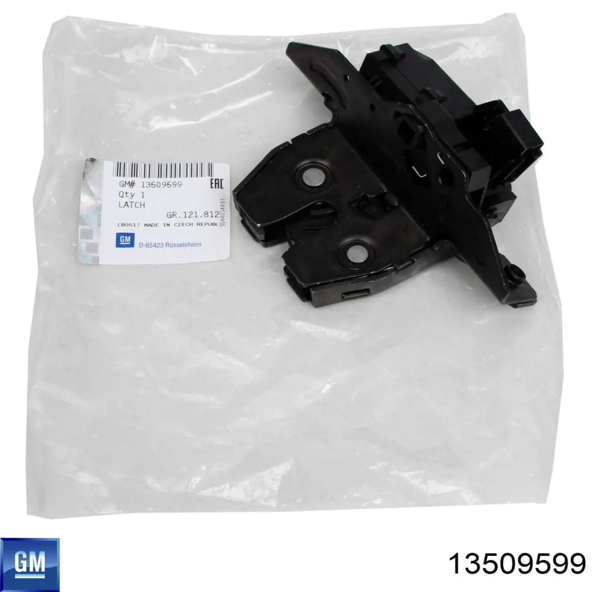 Купить 13509599 General Motors Замок задней двери