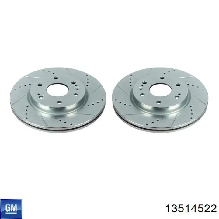 13553983 General Motors Диск тормозной передний