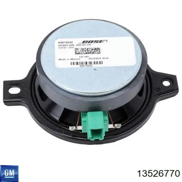 Передние тормозные диски 13526770 General Motors