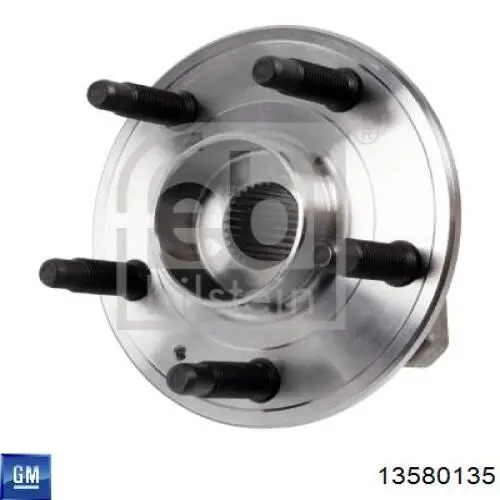 Купить 13580135 General Motors Задняя шпиндель