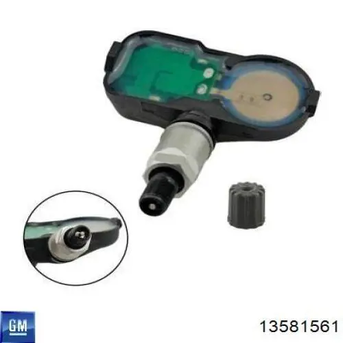 Купить 13581561 General Motors Датчик контроля давления в шинах
