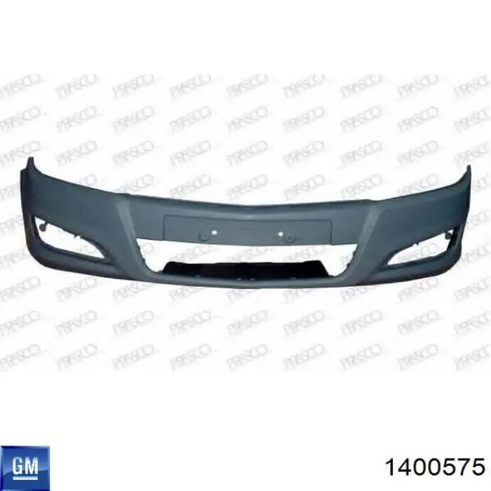 1400575 General Motors Бампер передний в сборе
