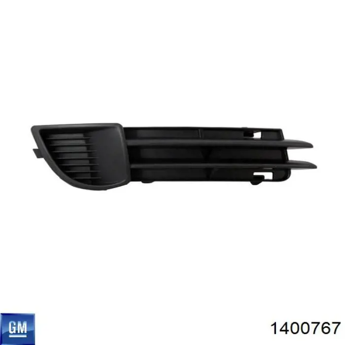 Купить 1400767 General Motors Молдинг бампера переднего левый