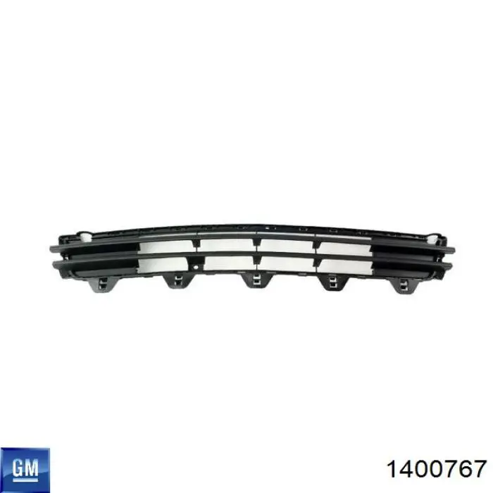 1400767 General Motors Молдинг бампера переднего левый