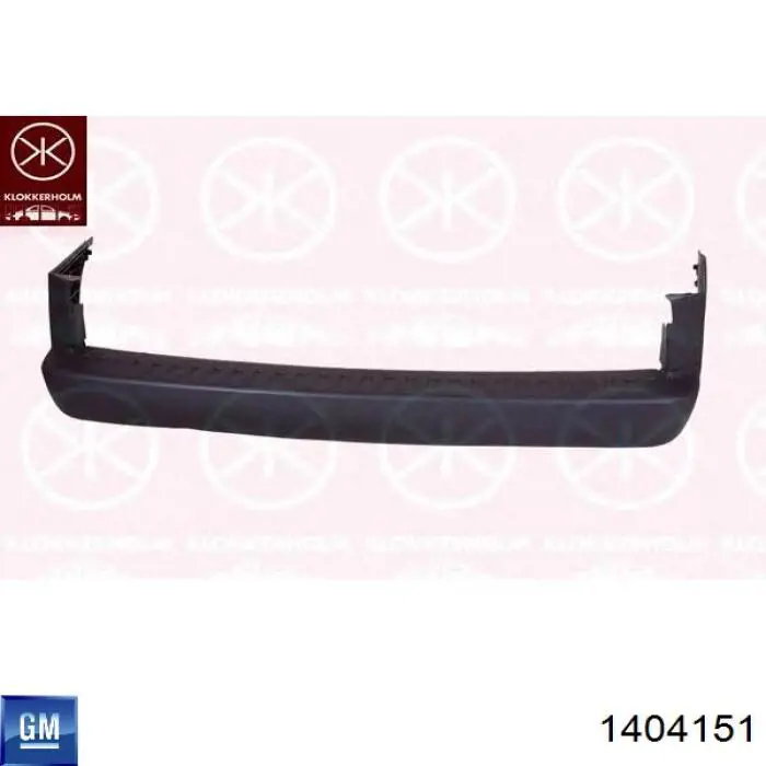 Купить 1404151 General Motors Задний бампер