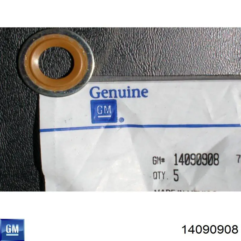 14090908 General Motors прокладка пробки поддона двигателя