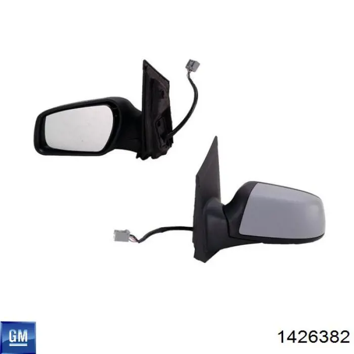 Наружное зеркало правое Opel Tigra A купе (S93) (1994 - 2000) цена, от 45.49 USD