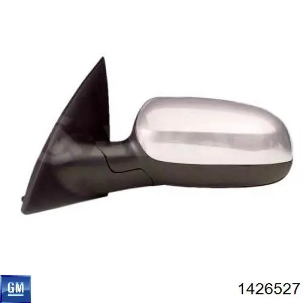 Купить 09224244 Opel Стекло зеркала заднего вида, левого