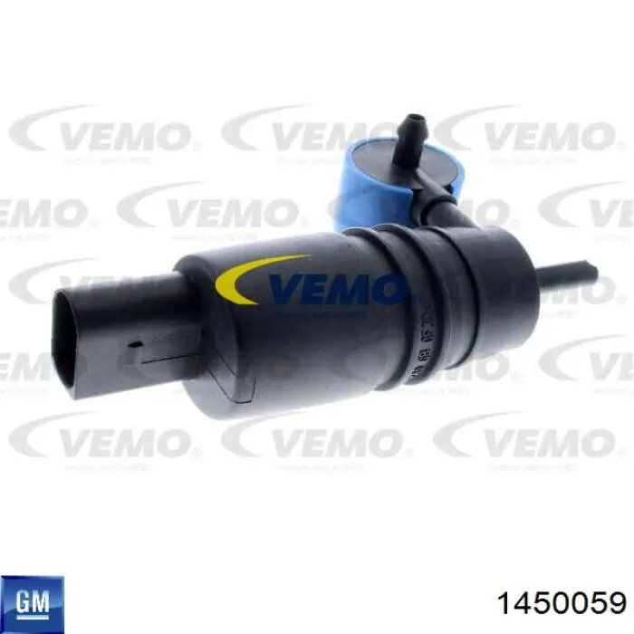 1450059 General Motors bomba de motor de fluido para lavador de vidro dianteiro/traseiro