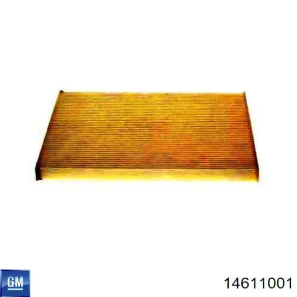 Фильтр воздушный отопителя General Motors 14611001 цена, от 3.75 USD