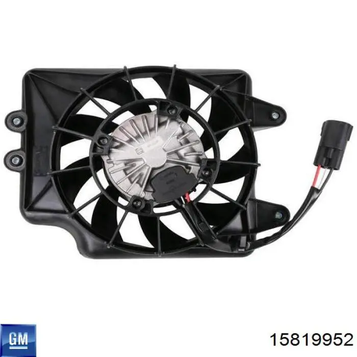 Электровентилятор охлаждения в сборе General Motors 15819952 цена, от 194.37 USD