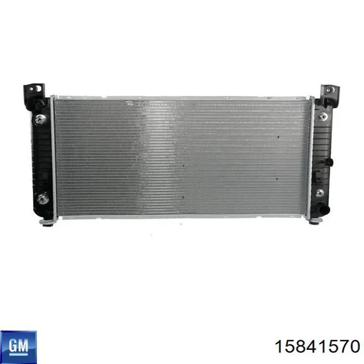 Купить 15841570 General Motors Радиатор водяной
