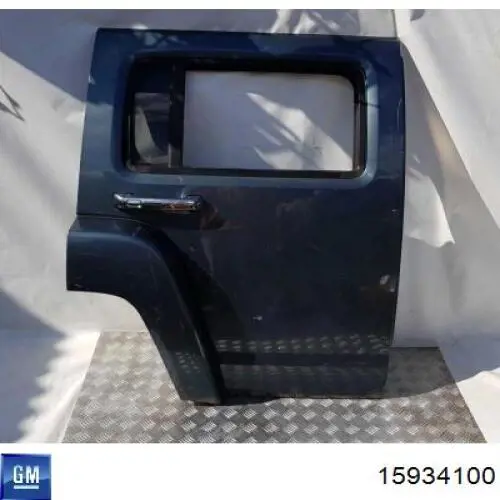 15934100 General Motors Дверь задняя, правая