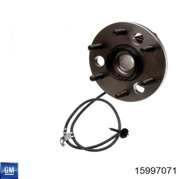 Передняя ступица 15997072 General Motors