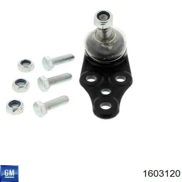 Шаровая опора, нижняя General Motors 1603120 цена, от 7.10 USD