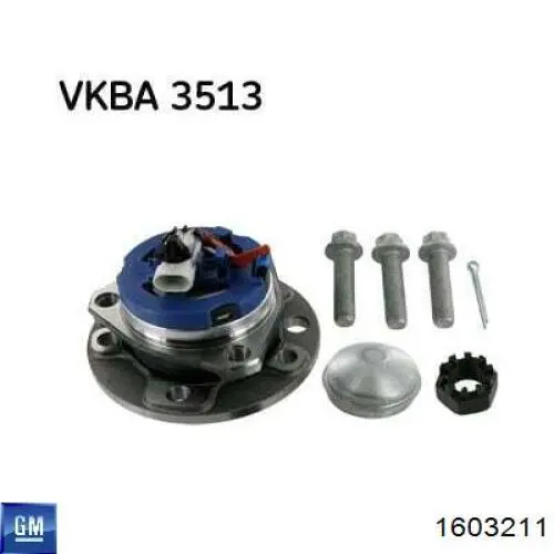 1603211 General Motors Ступица колеса передняя