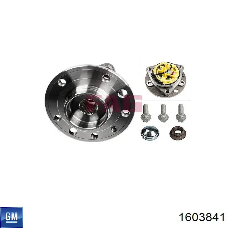 Ступицы передних колес General Motors 1603841 цена, от 74.59 USD