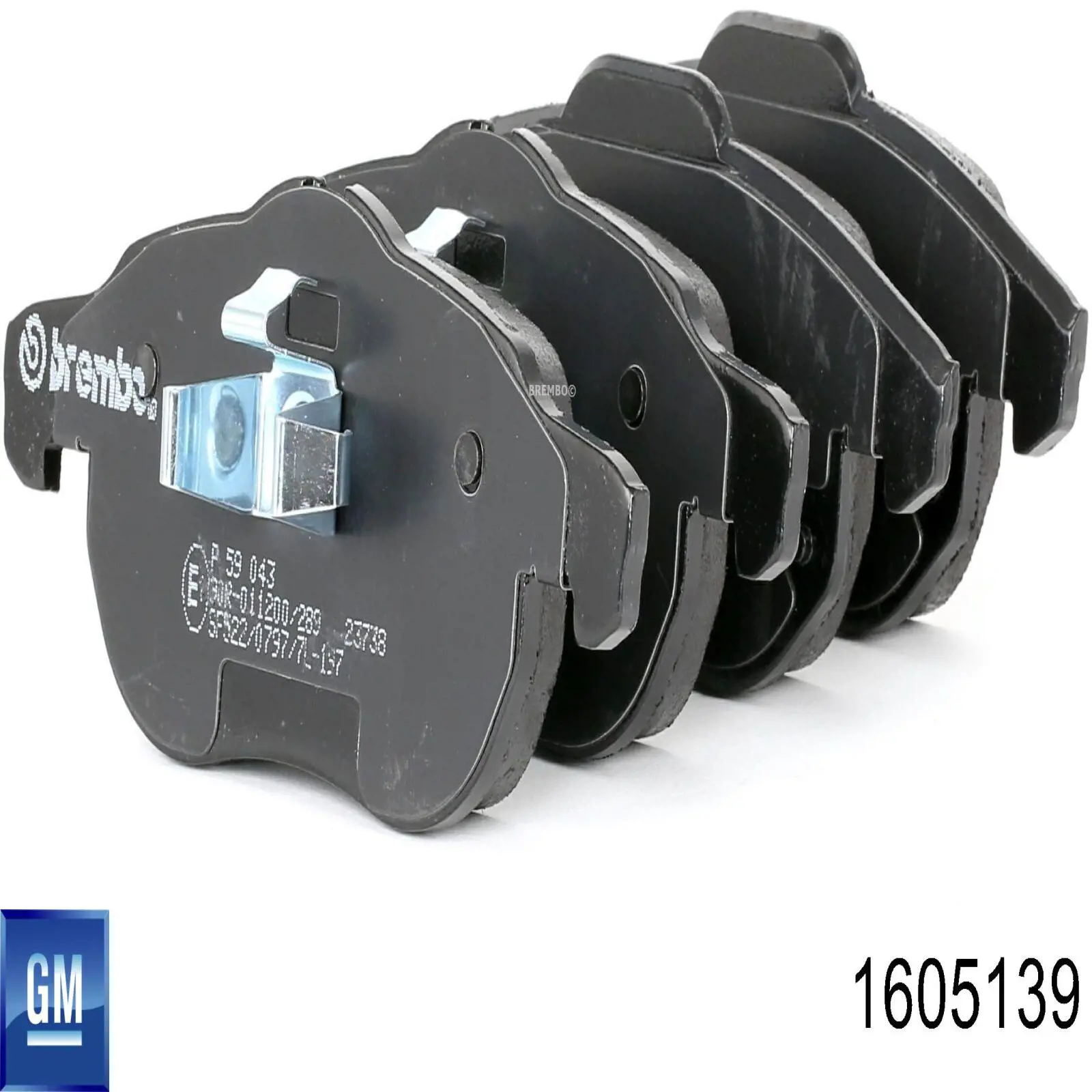 Колодки General Motors 1605139 цена, от 18.75 USD