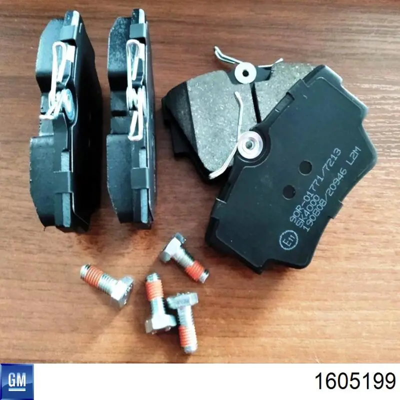 Колодки дисковые  General Motors 1605199 цена, от 19.69 USD