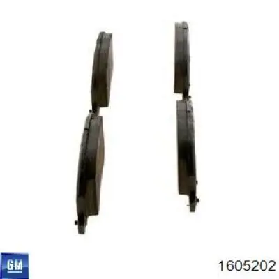 Колодки General Motors 1605202 цена, от 39.98 USD
