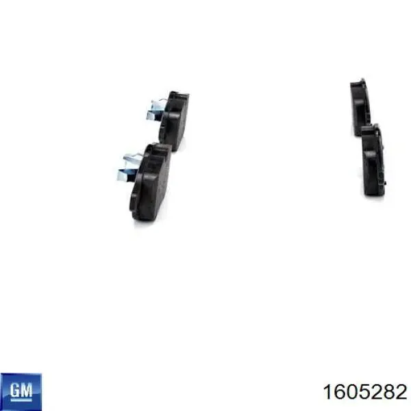 Купить 1605282 General Motors Колодки тормозные