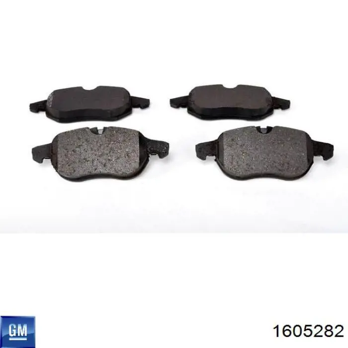 Колодки General Motors 1605282 цена, от 18.66 USD