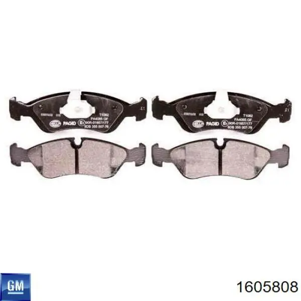 Колодки General Motors 1605808 цена, от 17.69 USD