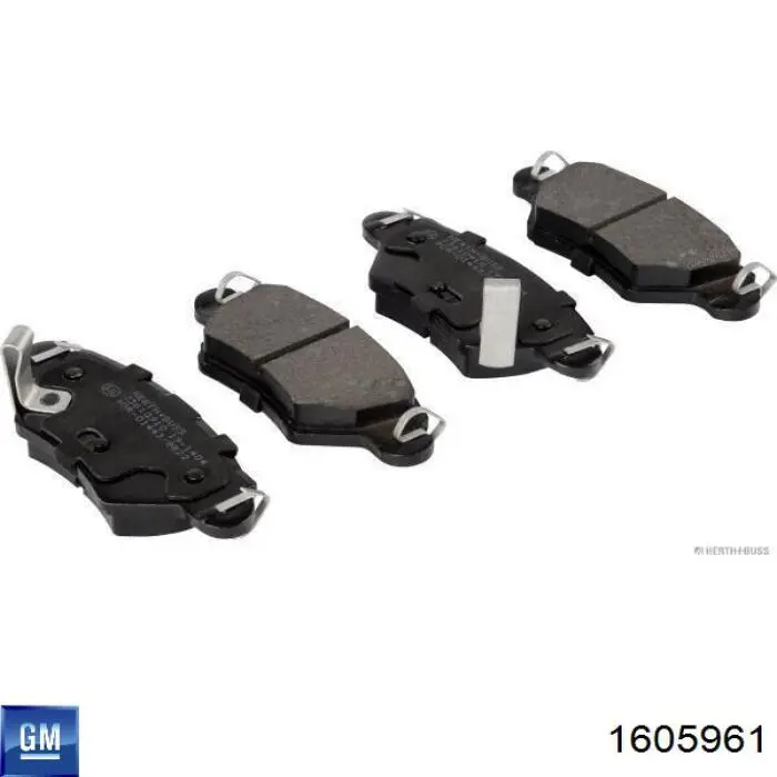 Колодки дисковые  General Motors 1605961 цена, от 12.20 USD