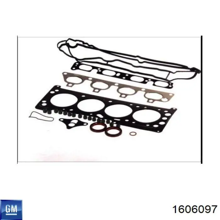 Верхний комплект прокладок двигателя General Motors 1606097 цена, от 62.88 USD