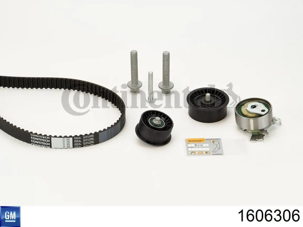 ГРМ ремни, комплект General Motors 1606306 цена, от 64.14 USD