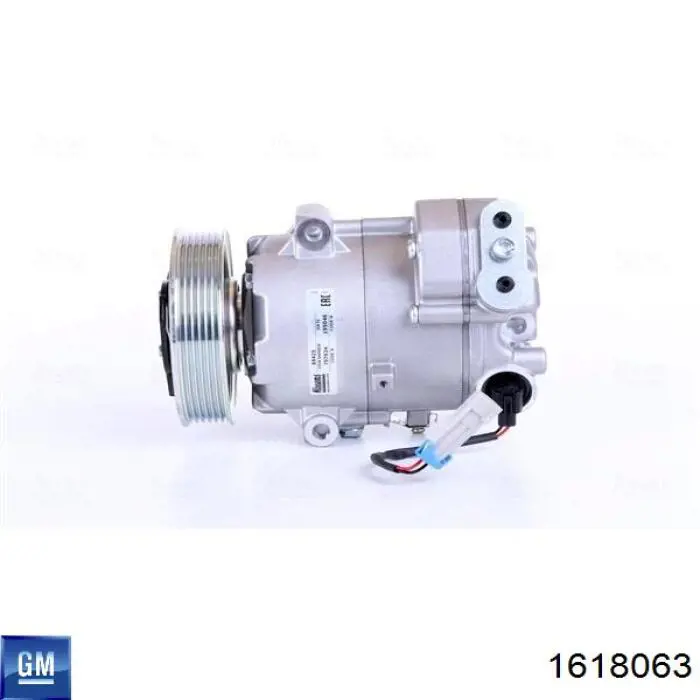 Компрессор кондиционера 1618063 General Motors