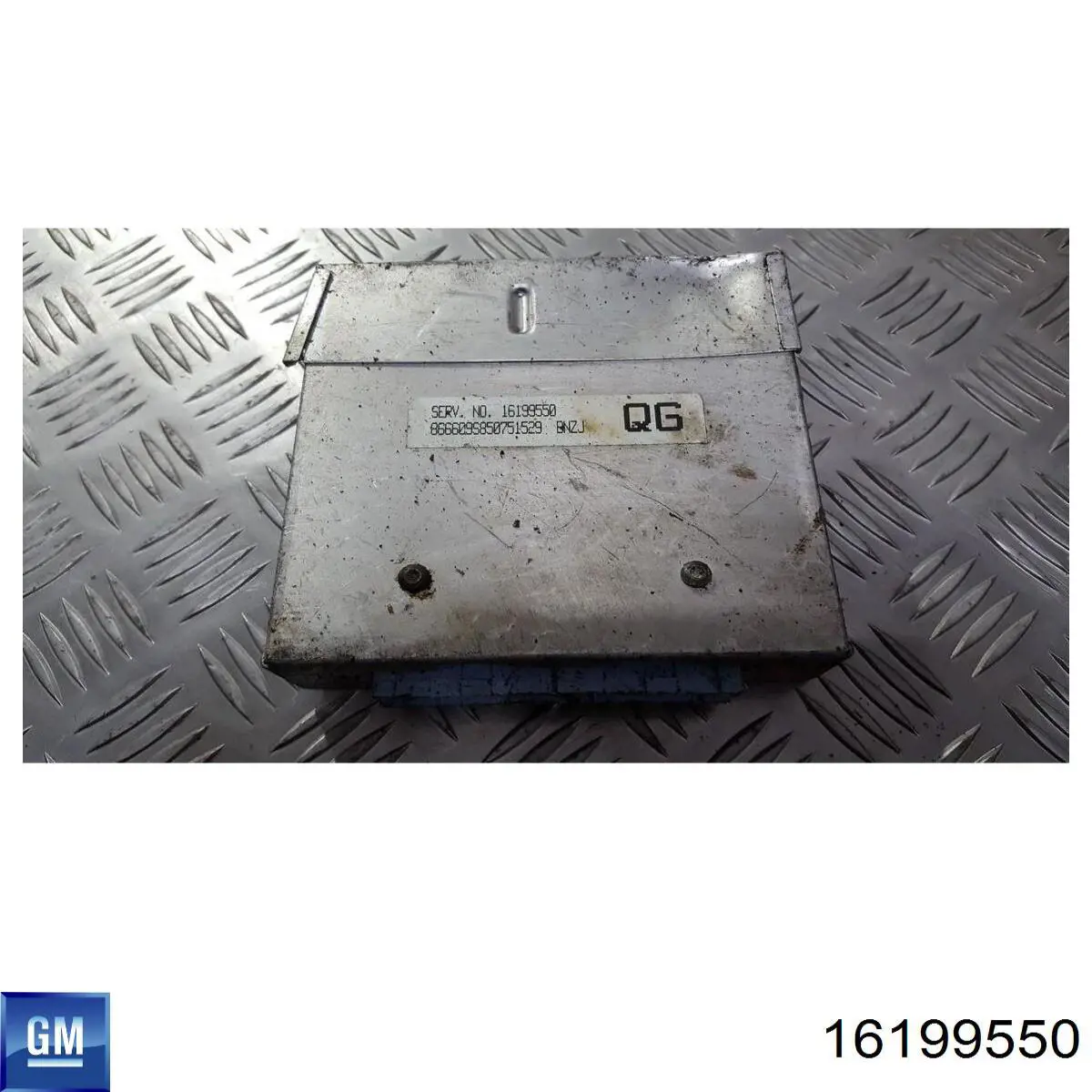 16199550 General Motors Мозги двигателя