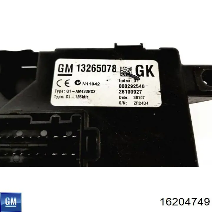  16204749 Opel