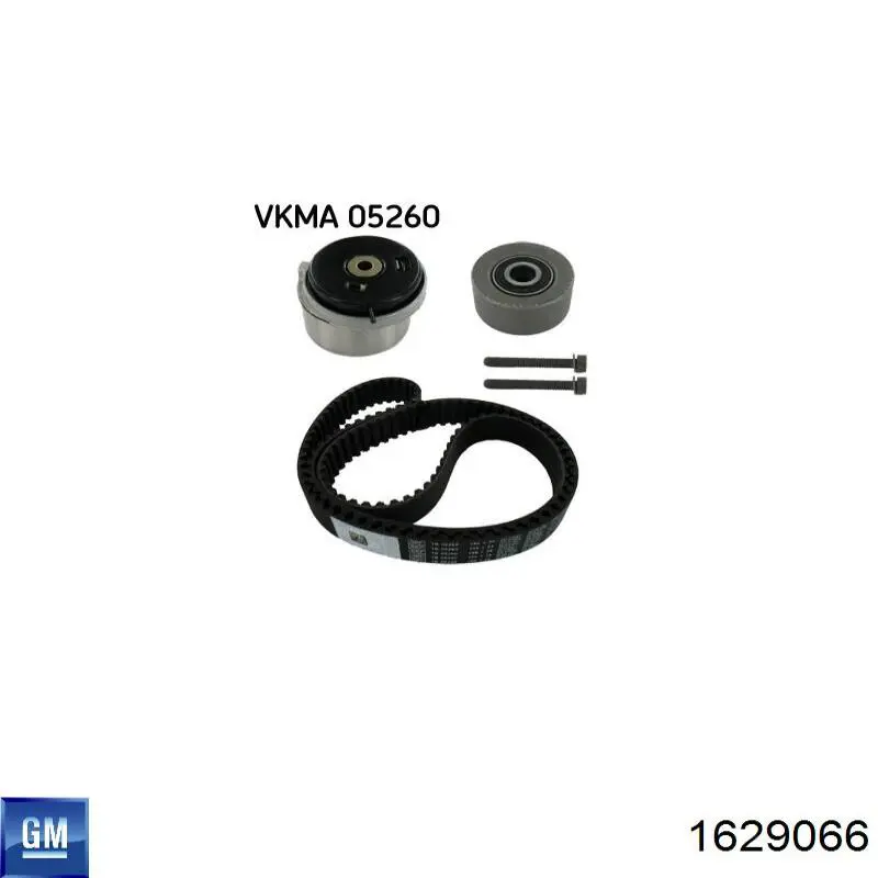 ГРМ ремни, комплект General Motors 1629066 цена, от 162.09 USD