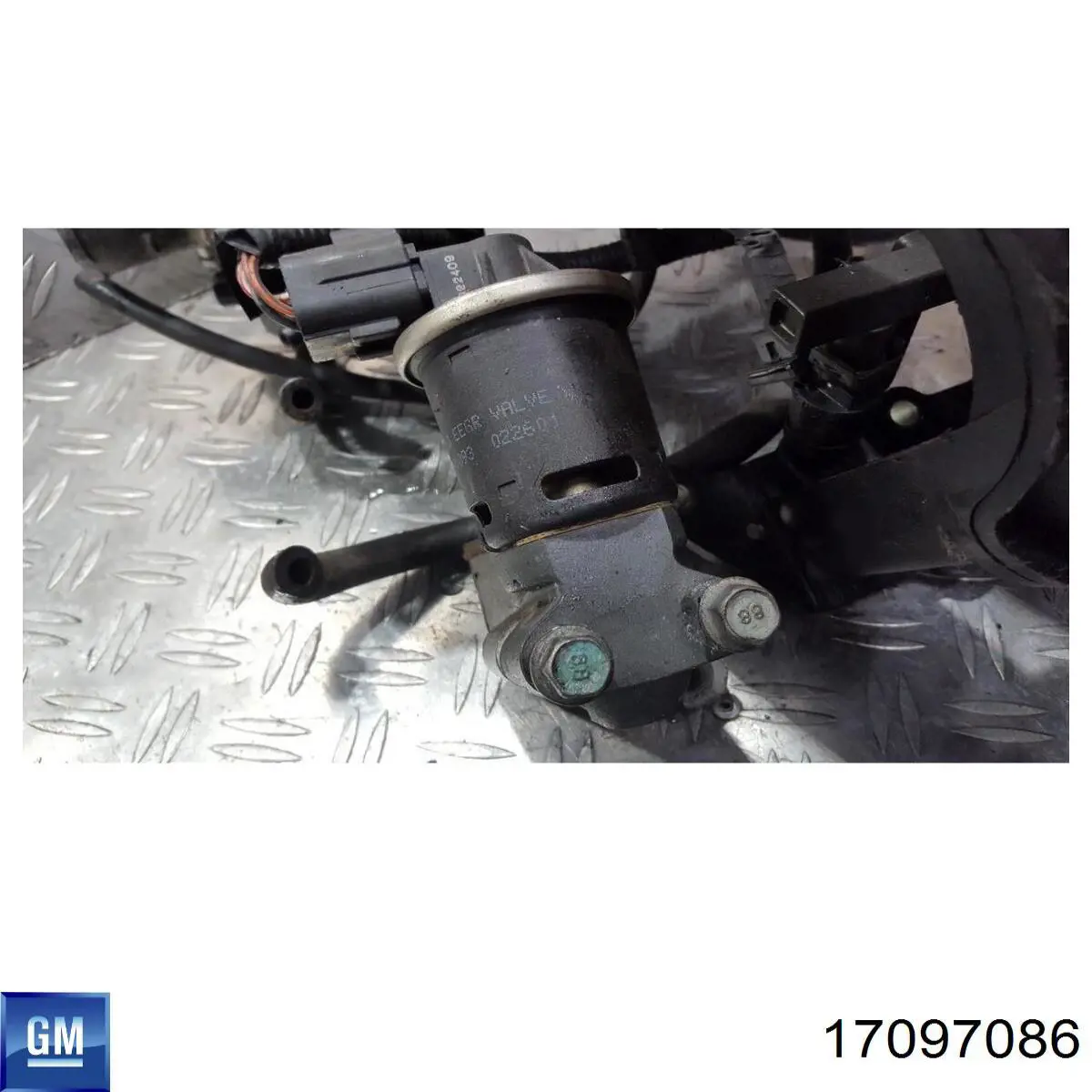 17097086 General Motors Клапан рециркуляции отработавших газов EGR