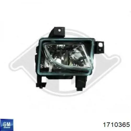 Фара противотуманная левая 13261995 General Motors