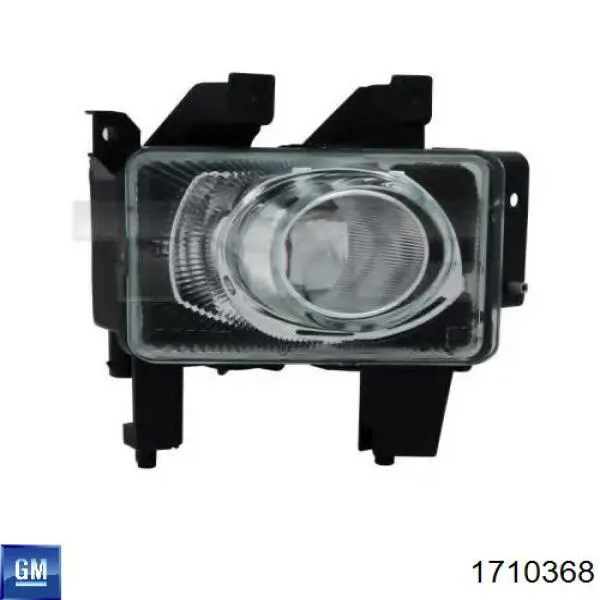6710051 Opel Противотуманная фара левая