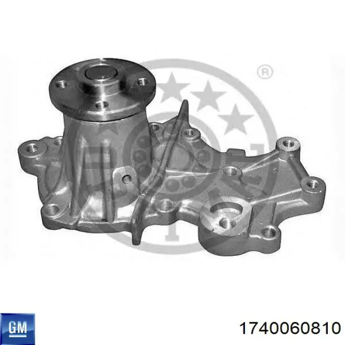 Помпа охлаждения General Motors 1740060810 цена, от 21.17 USD