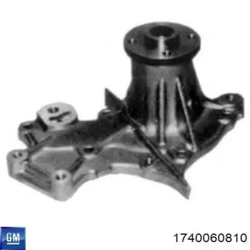 1740060810 General Motors Насос водяной