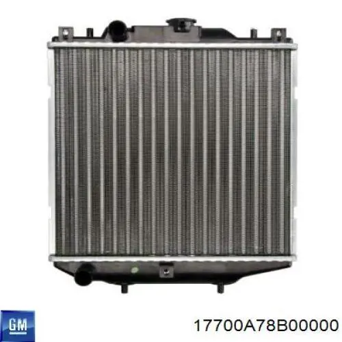 17700a78b00-000 General Motors радиатор