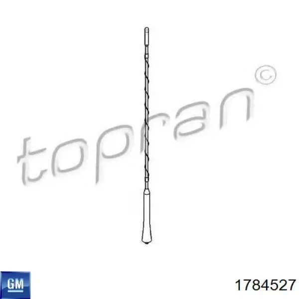1784527 General Motors Шток антенны