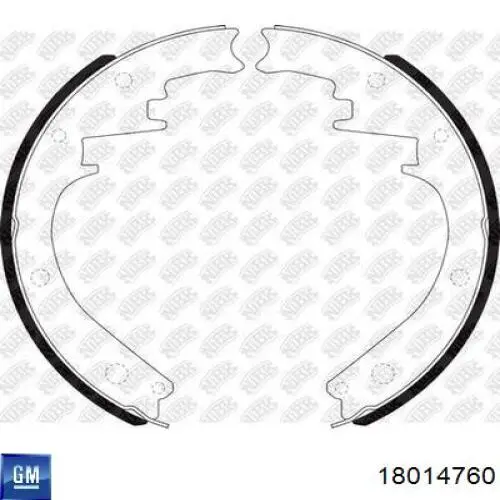 Тормоза рабочие задние ножные и тормозные барабаны General Motors 18014760 цена, от 42.43 USD