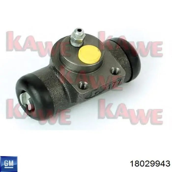 A12663 Brembo Цилиндр тормозной колесный, задний