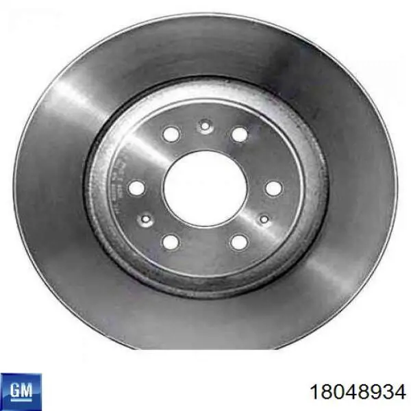 18048934 General Motors диск тормозной передний