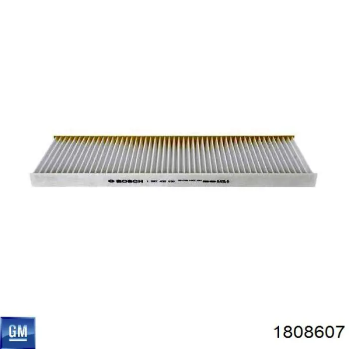 Купить 1808607 General Motors Фильтр салона угольный